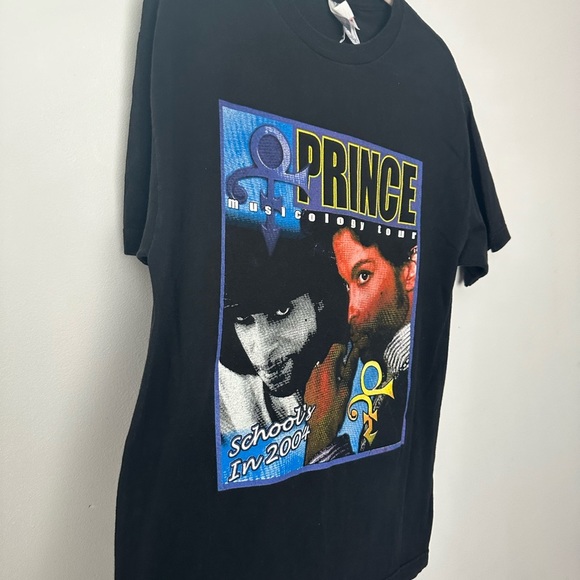 Prince Musicology Tour Schools In 2004 Concert Tee Shirt Band Shirt Y2K Band - Picture 8 of 14
